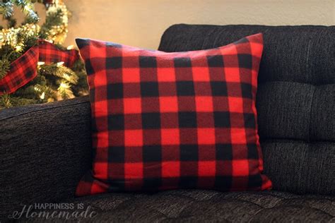 Minky blankets are easy to care for and add. Buffalo Check Plaid Pillows from a $3 Target Blanket ...
