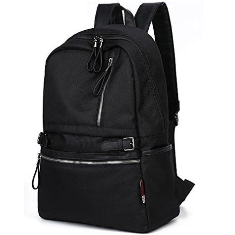 Kaka Oxford Backpack For Laptops 156 Inch Computer Black Bag Casual