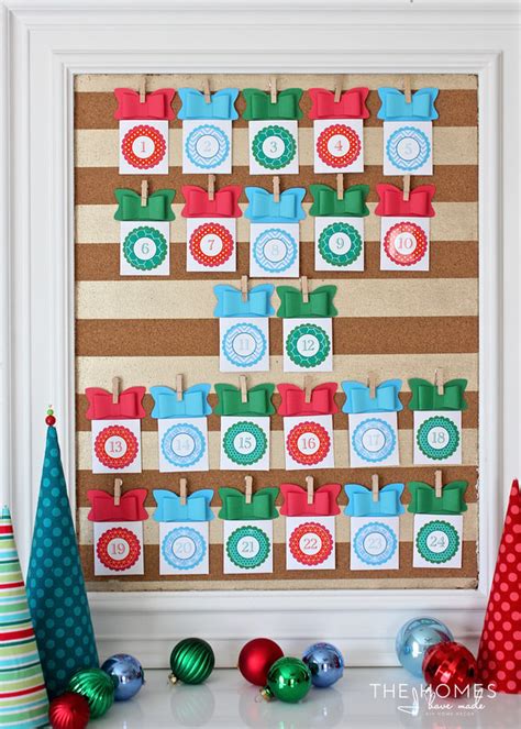 20 Diy Cricut Advent Calendars Hey Lets Make Stuff