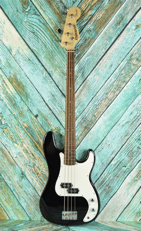 Fender Starcaster P Bass Black Randees Music Fender Starcaster