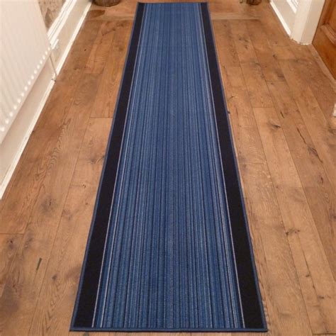 Blue Hall Runner Rug Carnaby Carpet Runners Uk