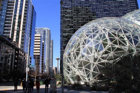 Amazon Headquarters Seattle Coolest Office Features Built In Seattle