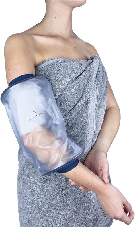 Mighty Well Picc Line Shower Cover Reusable Iv And Picc Line Sleeve Waterproof Cast