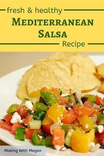 Mediterranean Salsa Recipe An Incredibly Refreshing And Healthy Snack