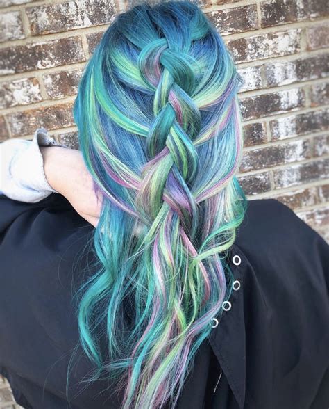 Blue Fantasy Cosplay Hair Coloring Hair Color Cool Hair Color Hair