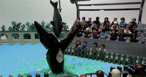 Lego Jurassic World Mosasaurus Eats Great White Shark Flickr