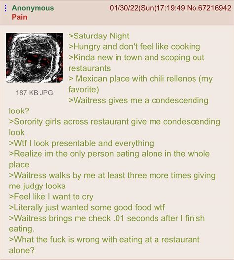 Anon Goes Out On A Saturday Night R Greentext Greentext Stories