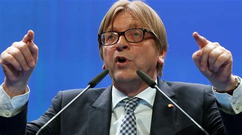 Brexit Deal Needed Before 2019 Elections Eus Verhofstadt Bbc News