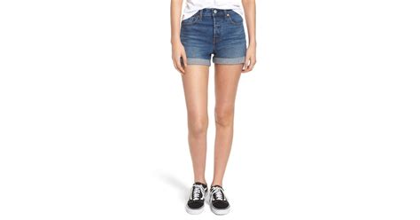 Levis Wedgie Update Denim Shorts Best Jean Shorts For Women