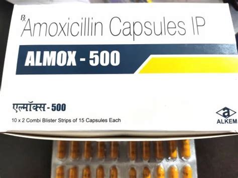 Almox 500 Mg Capsule At Rs 120stripe Nagpur Id 2850464365730