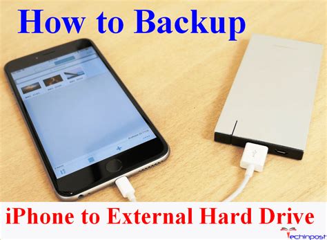 Guide How To Backup Iphone To External Hard Drive Easy Methods