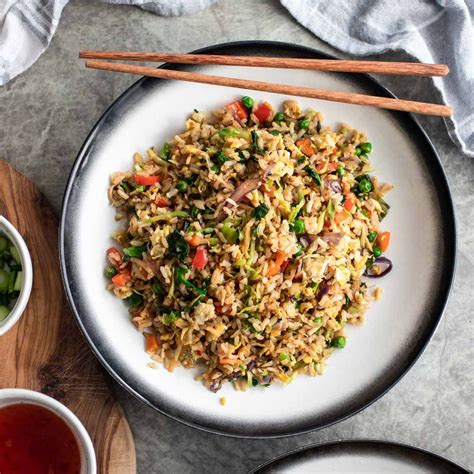 Fried Rice Without Soy Sauce The Dizzy Cook