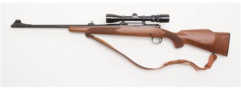 Winchester Model 70 Bolt Action Rifle 222 Rem Cal 22 Barrel Blue