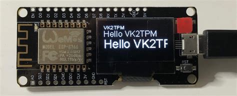 marxy's musing on technology: Arduino ESP8266 with on board OLED display