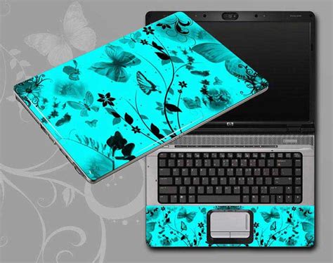 Dell New Inspiron 11 3000 Series Touch Vintage Flowers Butterflies Floral Laptop Notebook Skin