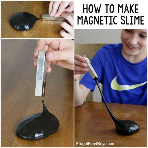 How To Make Magnetic Slime Frugal Fun For Boys And Girls Slime