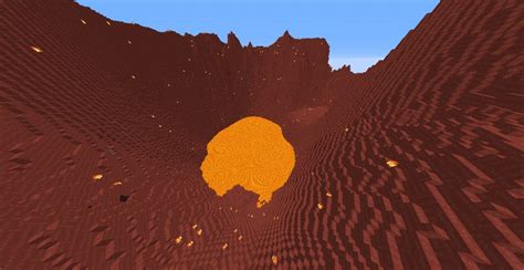Nether Volcano Minecraft Map