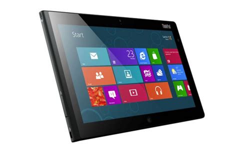 Lenovo Unveils New Atom Powered Thinkpad Tablet 2 With Windows 8 Ars