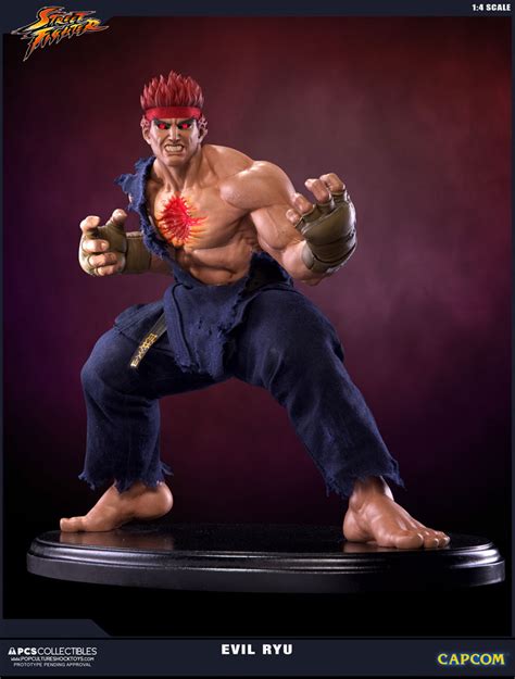 Statuette Street Fighter Iv Evil Ryu 42cm Indispo 1001 Figurines