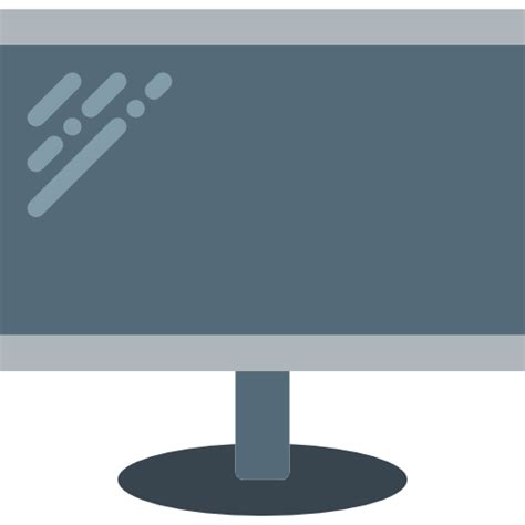 Monitor Basic Miscellany Flat Icon