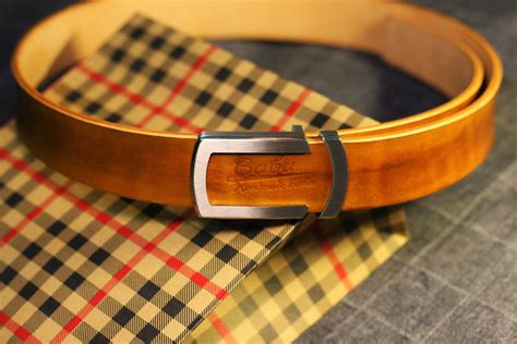 Handmade Brown Leather Belt Vegetable Tanned Leather Belt Lb Babu