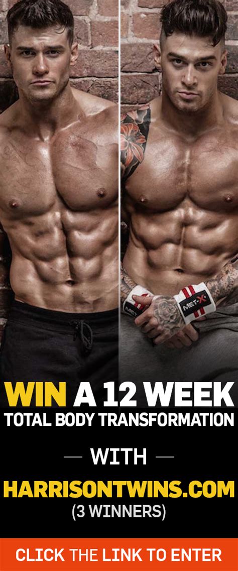 Win A 12 Week Total Body Transformation Program £200 295 Value