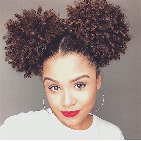 Set Of 2 Afro Puff Drawstring Ponytail Extensions Synthetic Etsy
