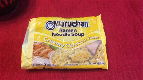 Maruchan Ramen Noodle Creamy Chicken Flavor Soup Oz