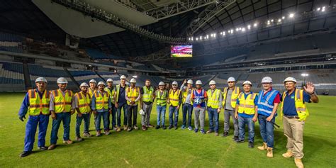 Turf Laid At Al Wakra Stadium In Record Time Welcome To Urban Concept