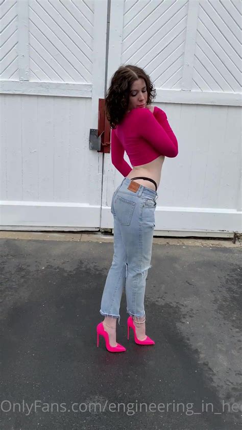 Engineering In Heels Pink Hot Chick Whale Tail Xxx Onlyfans Porn Videos