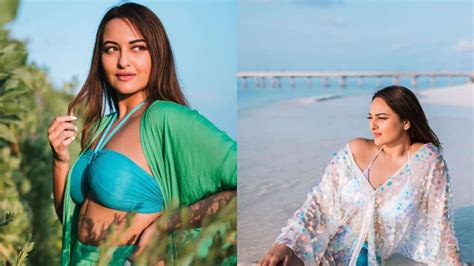 Sonakshi Sinha Raises Temperature In Sizzling Photos From Maldives Vacation