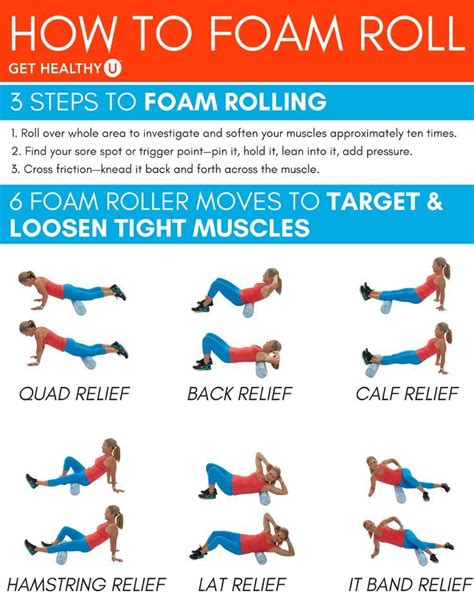 6 Foam Roller Moves To Loosen Tight Muscles Get Healthy U Foam