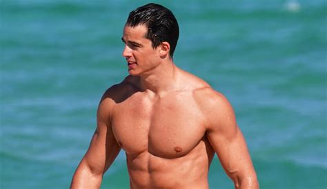 Hot Model Pietro Boselli Hits The Beach In A Speedo In Miami Pietro