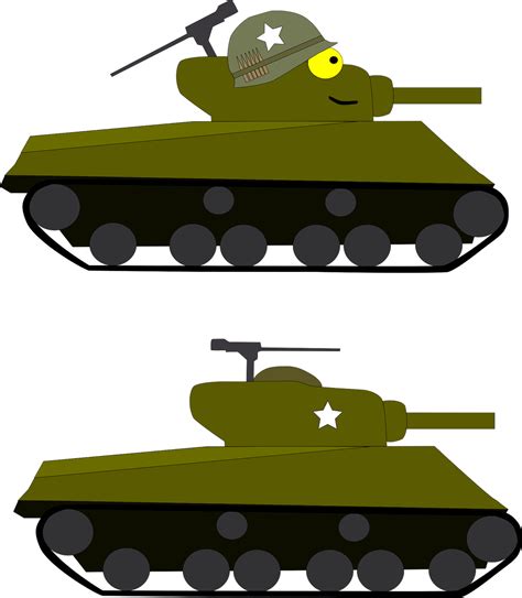 Army Tank Cartoon Png
