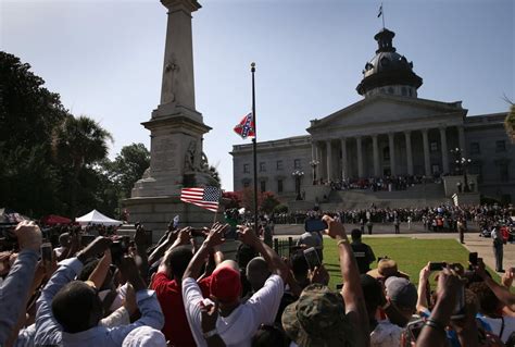 Confederate Flag Removed From South Carolina Statehouse 2015 Popsugar