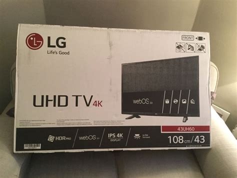 Brand New Still In The Box Lg 43uh603v 4k Tv In Richmond London