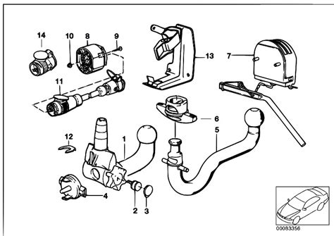 We would search out such a diagram and post a link to it on a future post on the blog as you can see here. Original Parts for E34 530i M60 Sedan / Equipment Parts/ Single Parts Of Trailer Hitch - eStore ...