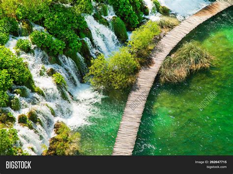 Aerial View Plitvice Image And Photo Free Trial Bigstock