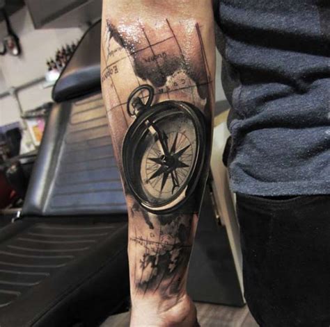 30+ lighthouse tattoo ideas | art and design. 42 Friggin Amazing Compass Tattoos - TattooBlend