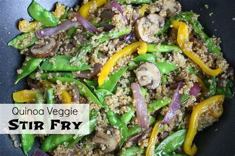 Quinoa Vegetable Stir Fry 30 Minute Recipe Veggie Stir Fry