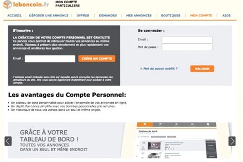 Le Bon Coin Propose La Création De Comptes Personnels 2803 Le Blog