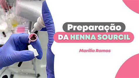 Preparação da HENNA SOURCIL YouTube