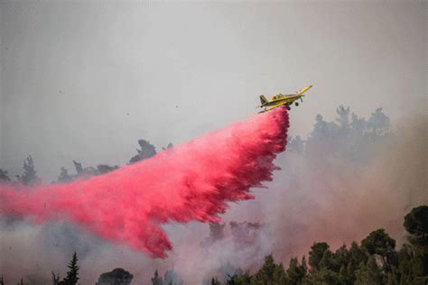 Israel To Send Two Firefighting Planes To Battle Raging Wildfires In