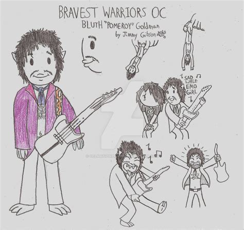 Bravest Warriors Oc Bluth Goldman By Celmationprince On Deviantart