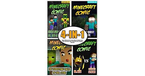 Real Minecraft Comic Book Collection The Ultimate Set Of Minecraft