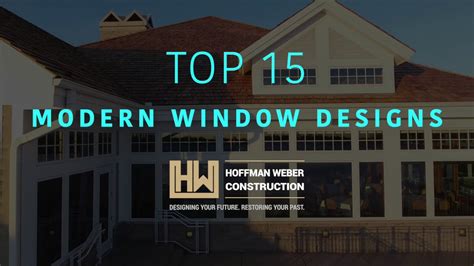 Top 15 Modern Home Window Designs Youtube