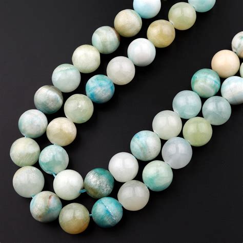 Natural Hemimorphite Round Beads Large 14mm 16mm 18mm Rare Etsy