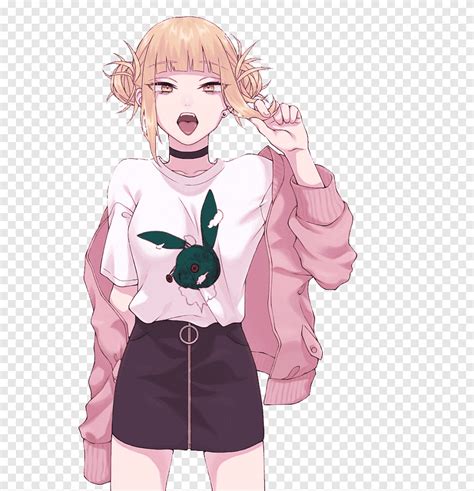 Himiko Toga With Black Hair