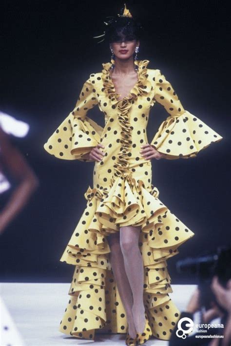 Emanuel Ungaro Spring Summer 1992 Couture Ungaro Fashion 80s And