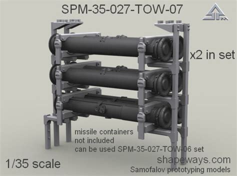 135 Spm 35 027 Tow 07 Tow Missile Containers Rack 8j8m8gtaf By Samofptr